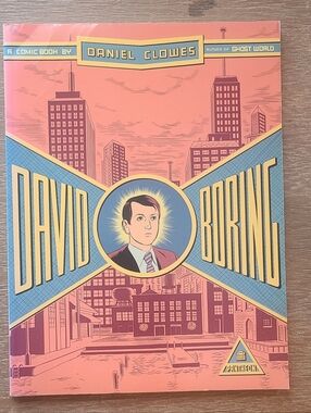 David Boring 2000 Comic Book Daniel Clowes First Edition Paperback Pantheon Book